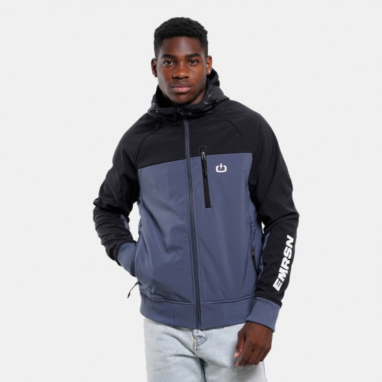 Emerson Men's Hooded Bonded Bomber Jacket