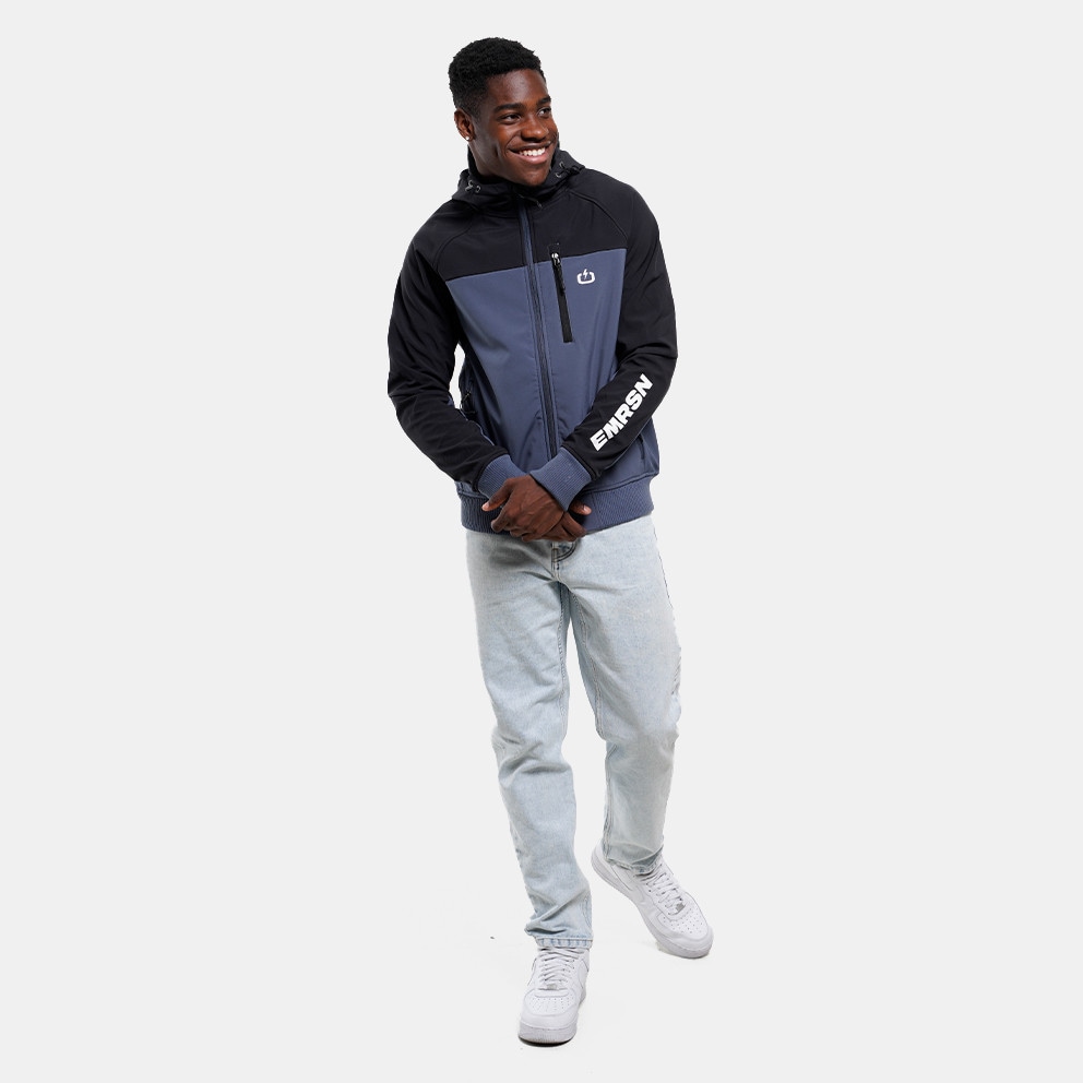 Emerson Men's Hooded Bonded Bomber Jacket