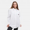 Tommy Jeans Badge Patch Pocket Boyfriend Oxford Relaxed Fit Women’s Shirt
