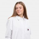 Tommy Jeans Badge Patch Pocket Boyfriend Oxford Relaxed Fit Women’s Shirt