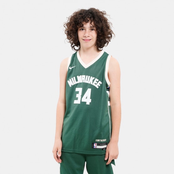 Nike Giannis Antetokounmpo Milwaukee Bucks Kids' Basketball Jersey