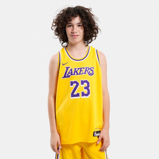 Nike Nba LΑ Lakers Lebron James Icon Edition Swingman Kids' Basketball Jersey