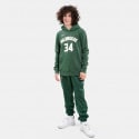 Nike ΝΒΑ Giannis Antetokounmpo Milwaukee Bucks Club Fleece Icon Kids' Hoodie