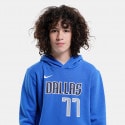 Nike ΝΒΑ Dallas Mavericks Luka Doncic Club Fleece Icon Παιδική Μπλούζα με Κουκούλα