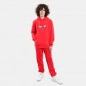 Nike Club Chicago Bulls Logo Fleece Παιδική Μπλούζα με Κουκούλα