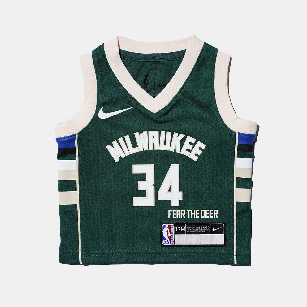 Nike ΝΒΑ Giannis Antetokounmpo Milwaukee Bucks Infants' Basketball Jersey