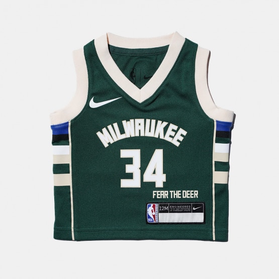 Nike ΝΒΑ Giannis Antetokounmpo Milwaukee Bucks Infants' Basketball Jersey