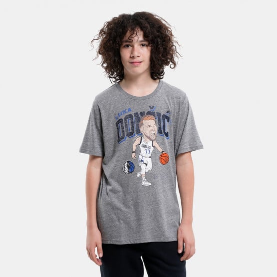 NBA Dallas Mavericks Luka Doncic Court Side Triblend Παιδικό T-shirt