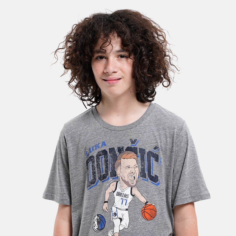 NBA Dallas Mavericks Luka Doncic Court Side Triblend Kids' T-shirt