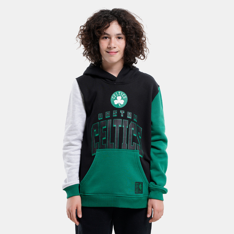 NBA Boston Celtics Rim Shot Pullover Παιδική Μπλούζα με Κουκούλα