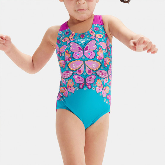 Speedo Girls Digital Printed Swimsuit
