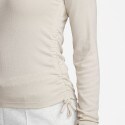 Nike Sportswear Ribbed Γυναικεία Cropped Μπλούζα με Μακρύ Μανίκι