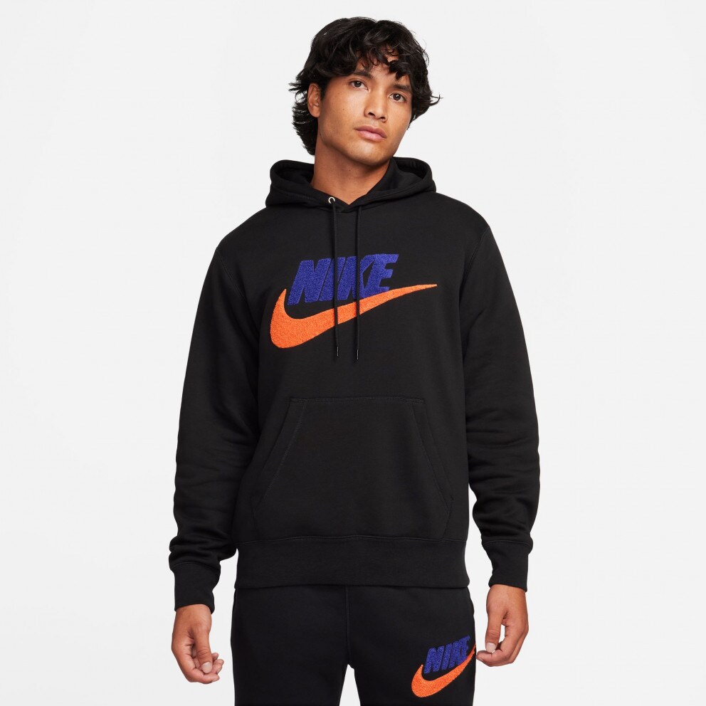 Nike men's club pullover hoodie sales