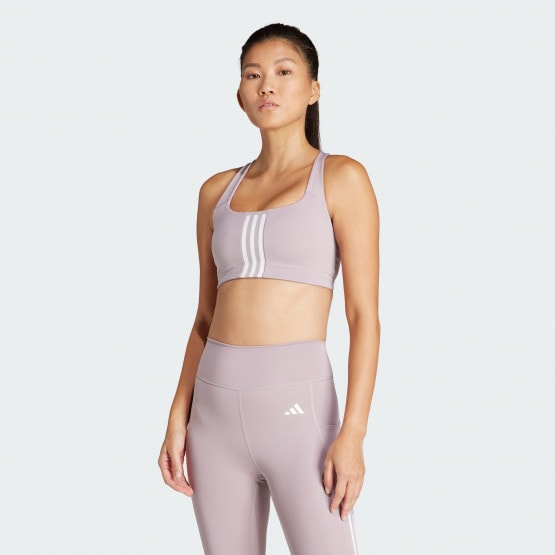 Adidas Aeroreact Training Light-Support Padded Bra- Clear Pink- Size LDD -  for sale online