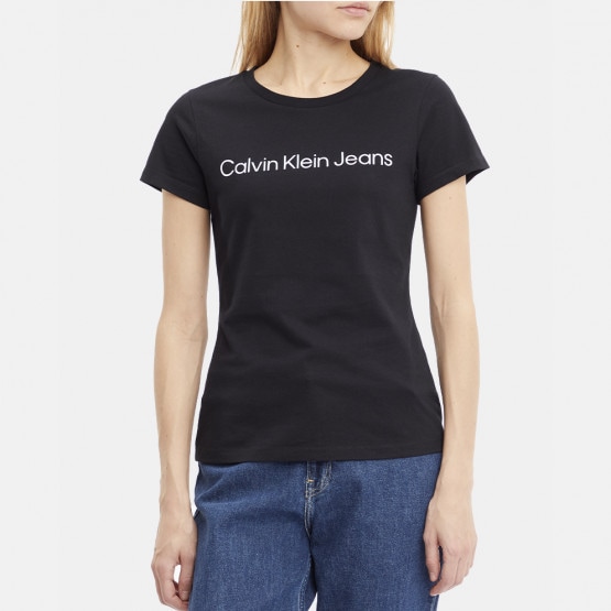 Calvin Klein Core Instit Logo Slim Fit Γυναικείο T-shirt