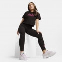 Puma Girls Logo Cropped Tee