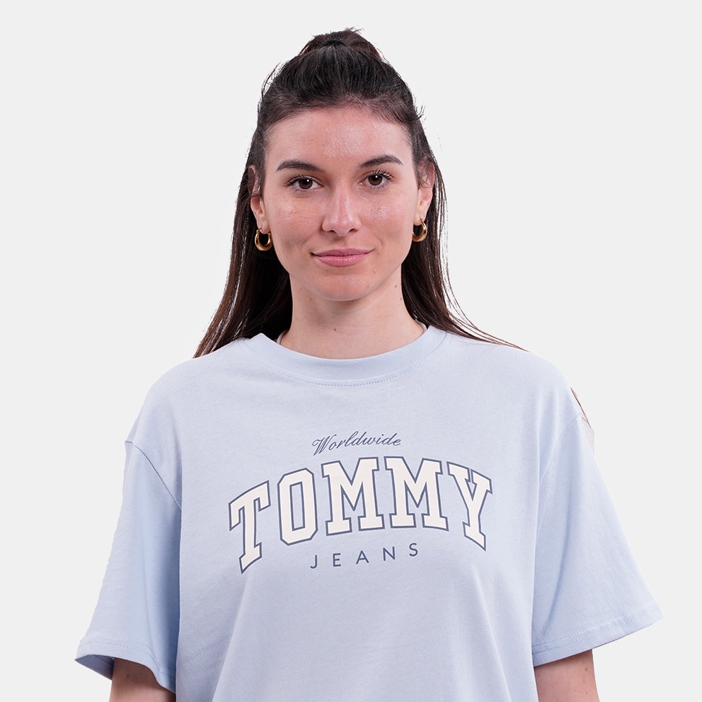 Tommy Jeans Relaxed Varsity Lux Γυναικείο T-shirt