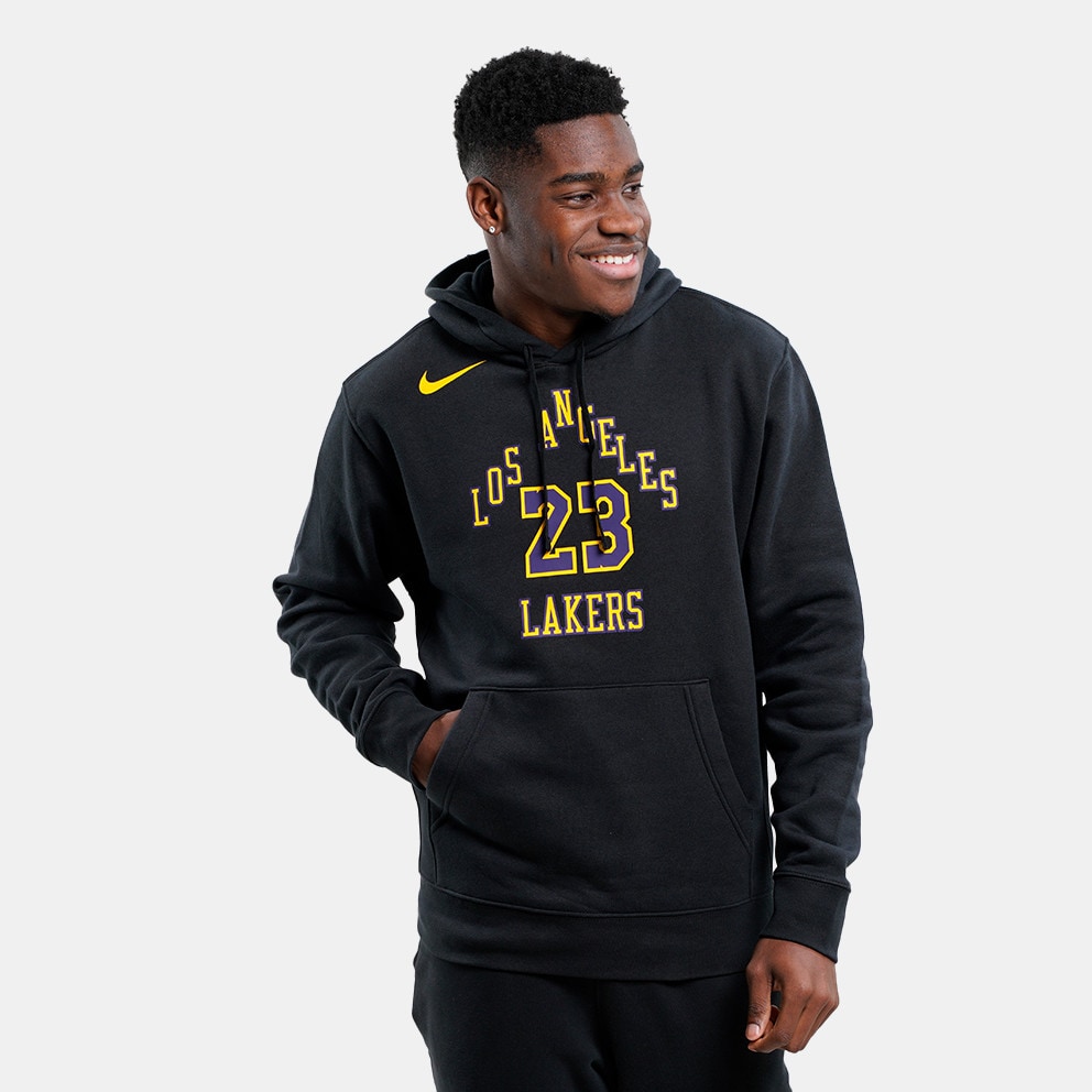Nike NBA Lebron James Los Angeles Lakers Club Fleece City Edition Men's Hoodie
