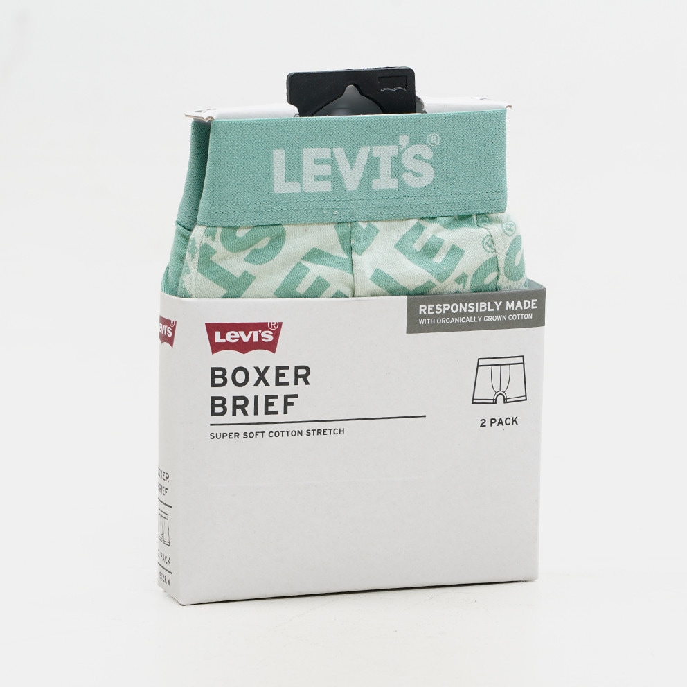 Levi's Men Headline Logo Aop Boxer Brief 2P