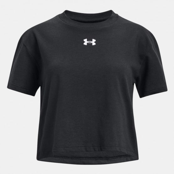 Under Armour Ua Crop Sportstyle Logo Kids' Cropped T-shirt