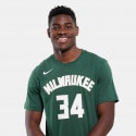 Nike NBA Milwaukee Bucks Giannis Antetokounmpo Ανδρικό T-Shirt