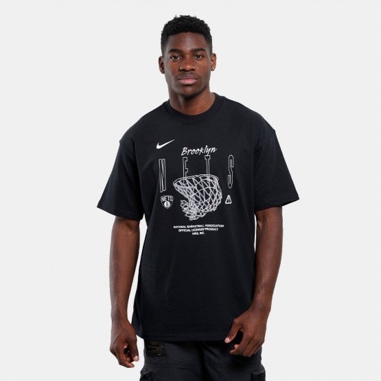 Nike NBA Brooklyn Nets Courtside Max90 Aνδρικό Mπασκετικό T-shirt