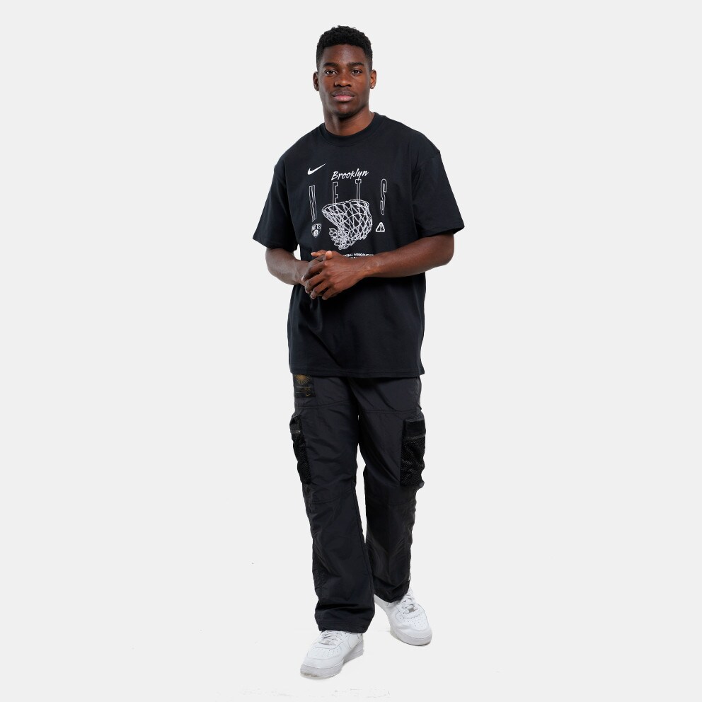Nike NBA Brooklyn Nets Courtside Max90 Aνδρικό Mπασκετικό T-shirt