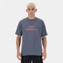New Balance Μπλουζα  New Balance Linear Logo Relax