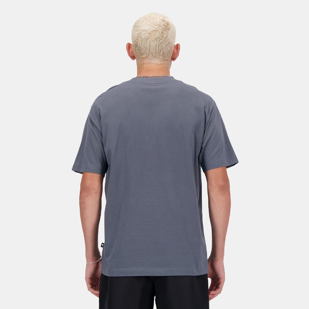 New Balance Μπλουζα  New Balance Linear Logo Relax