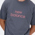 New Balance Μπλουζα  New Balance Linear Logo Relax