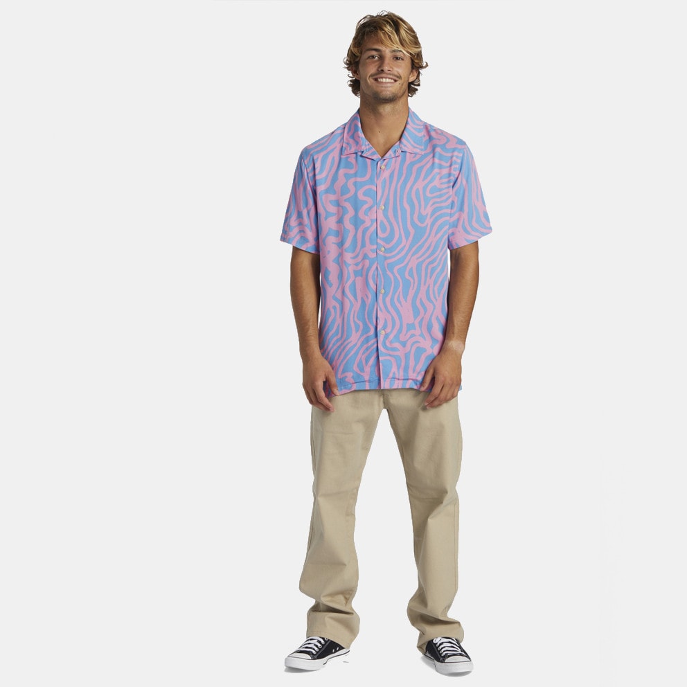 Quiksilver Pool Party Casual Ss Regular Fit Men's Shirt