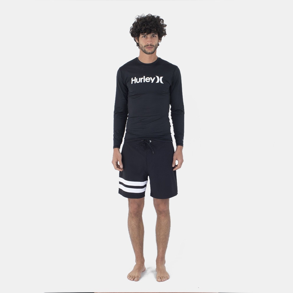 Hurley Oao Quickdry Rashguard Ls Μπλουζα Ανδρικο