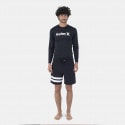 Hurley Oao Quickdry Rashguard Ls Μπλουζα Ανδρικο