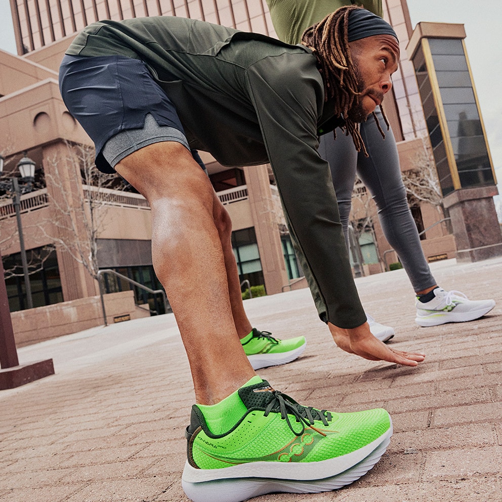 Saucony kinvara mens green on sale