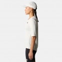 The North Face W Shadow Ss White Dune