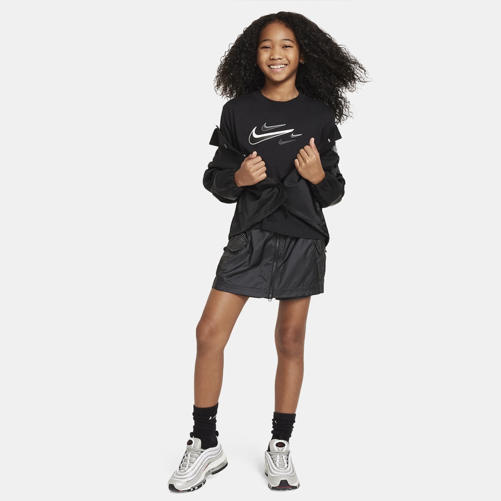 Nike G Nsw Tee Boxy Swoosh Logo