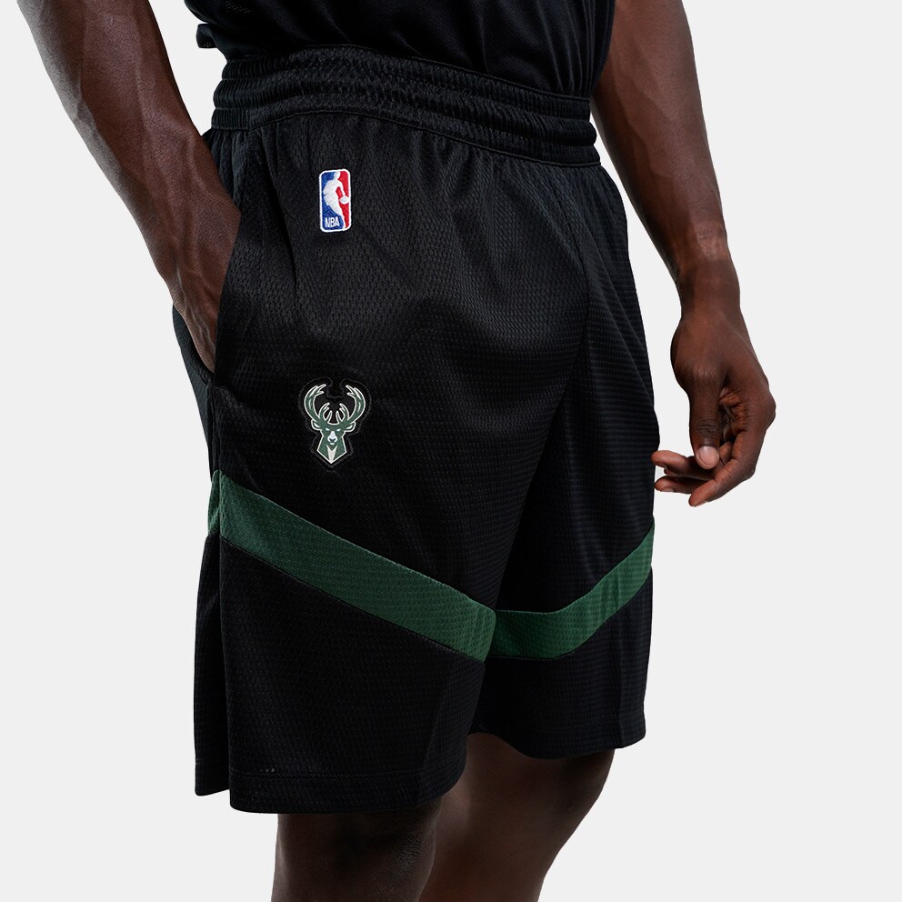 Nike Milwaukee Bucks Dri-Fit Prac Icon+ 8In Men's Shorts