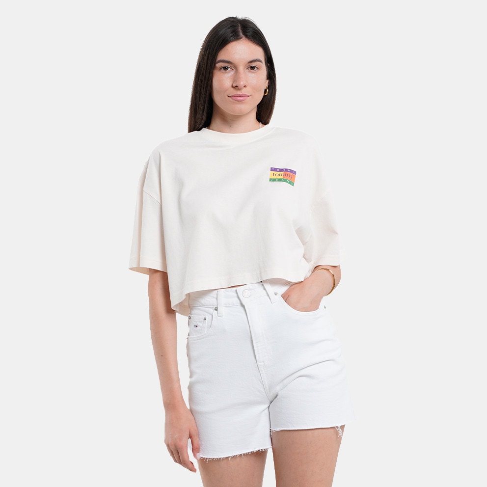 Tommy Jeans Summer Flag Women's  T-shirt Cropped