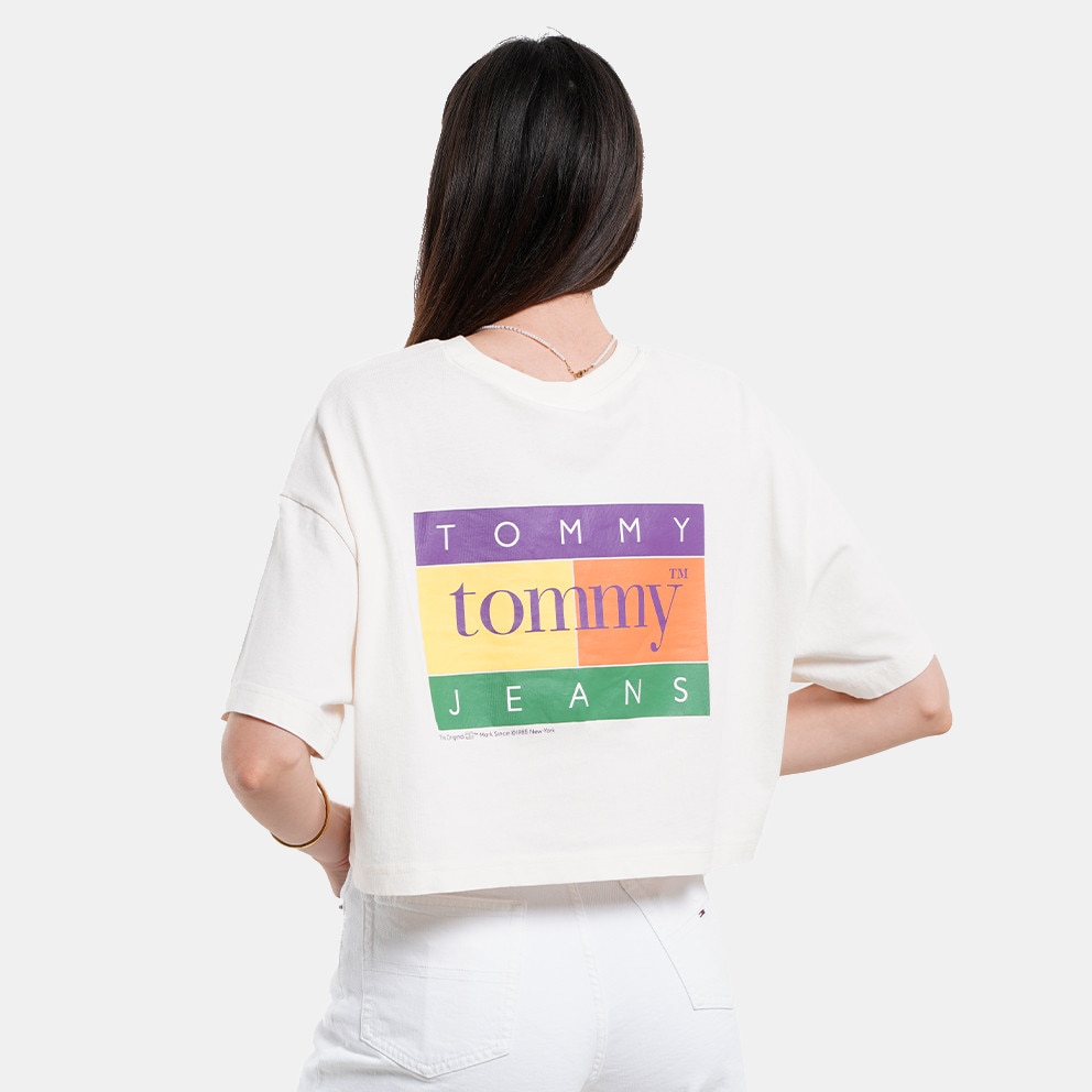 Tommy Jeans Summer Flag Women's  T-shirt Cropped