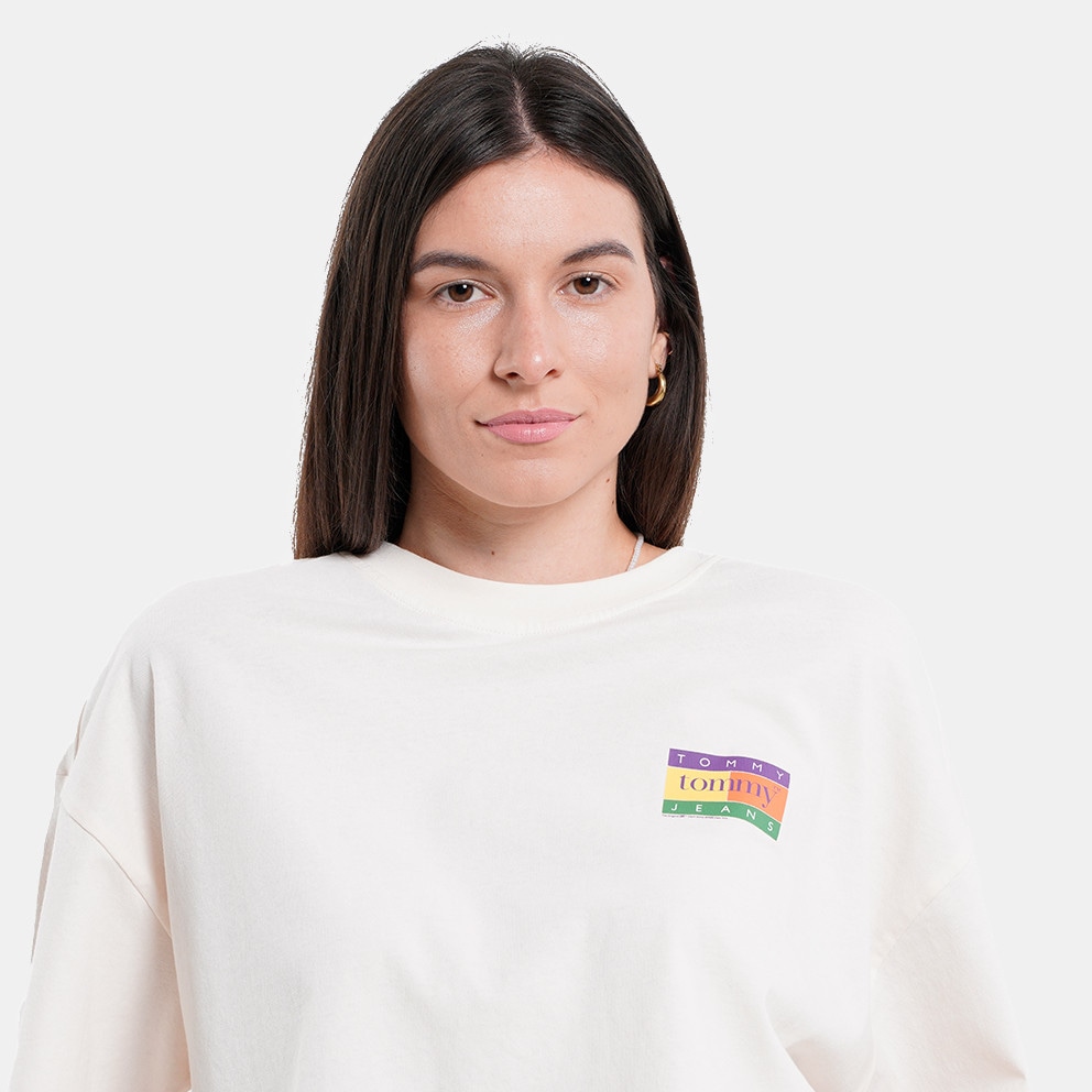Tommy Jeans Summer Flag Women's  T-shirt Cropped