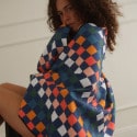 Slowtide Sundown - Deep Pacific Perf Qd Towel