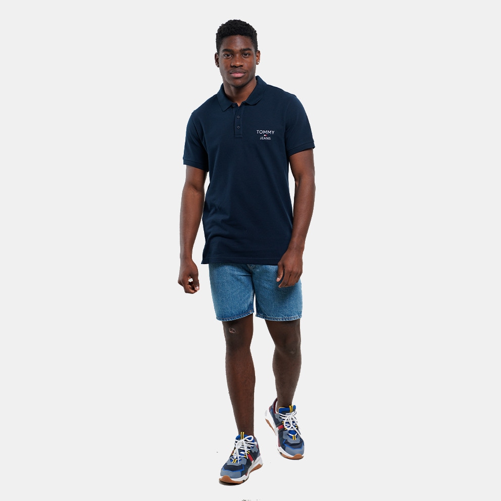 Tommy Jeans Slim Corp Ανδρικό Polo T-shirt