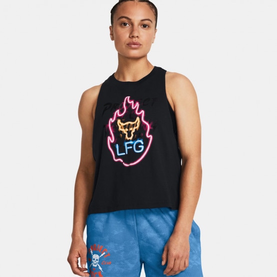 Under Armour Pjt Rck Girls Campus Crop T
