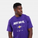 Nike NBA Los Angeles Lakers Essential Just Do It Μen's T-shirt