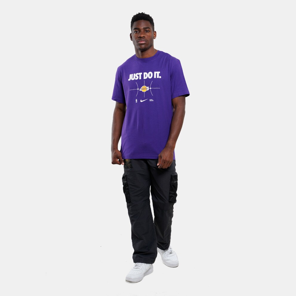 Nike NBA Los Angeles Lakers Essential Just Do It Μen's T-shirt