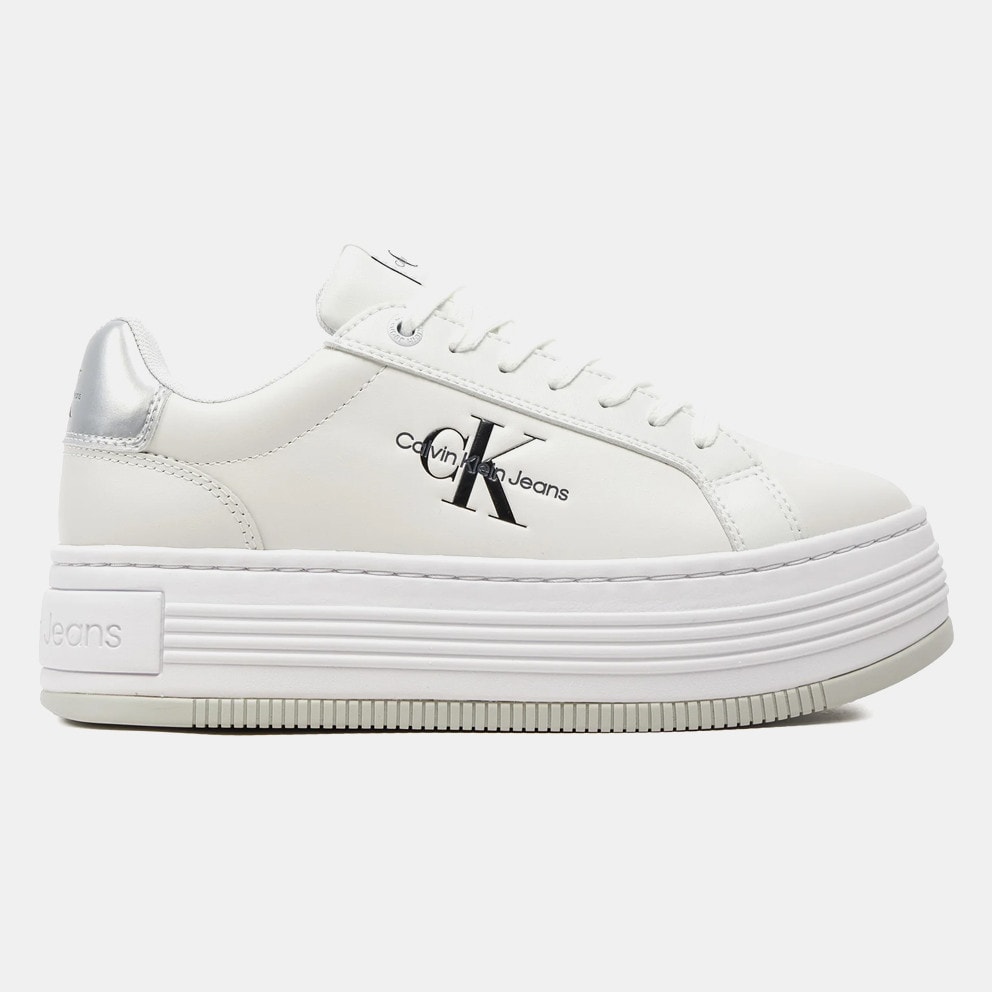 Calvin Klein Bold Platf Low Lace Lth Ml Mtl