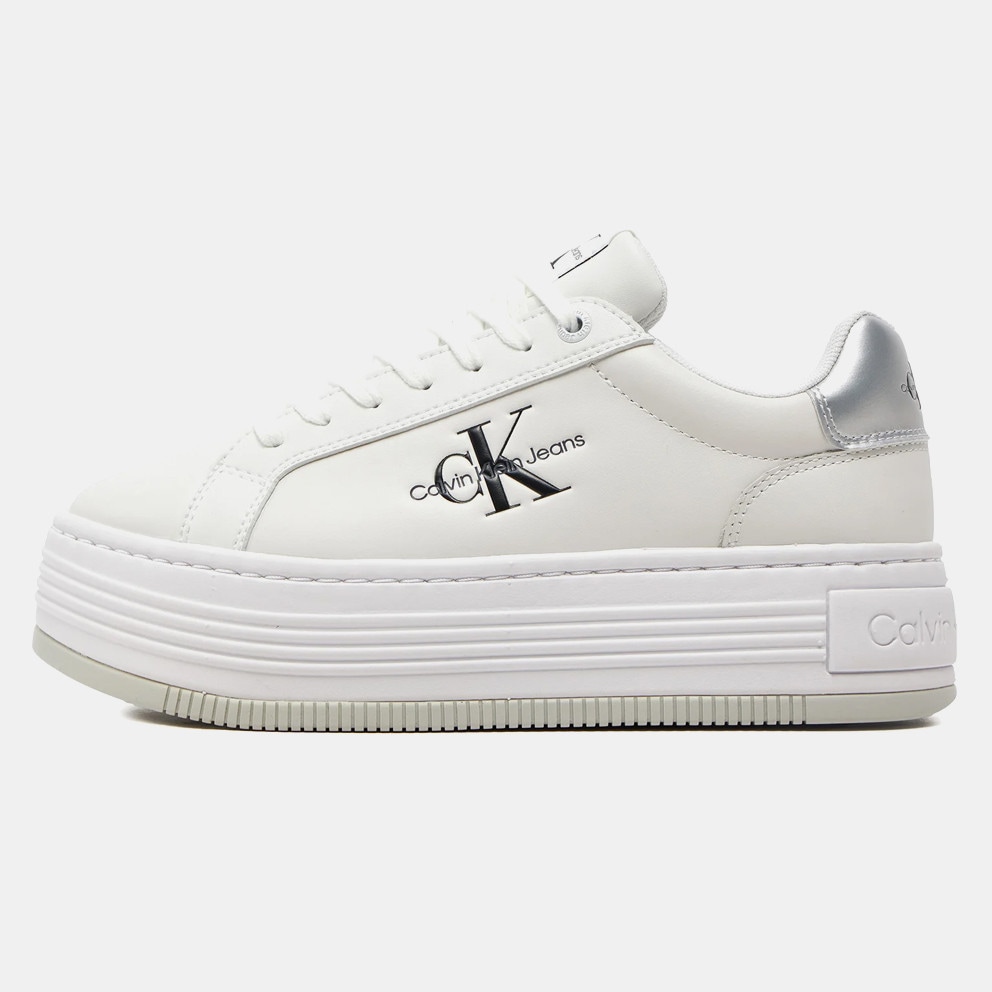 Calvin Klein Bold Platf Low Lace Lth Ml Mtl