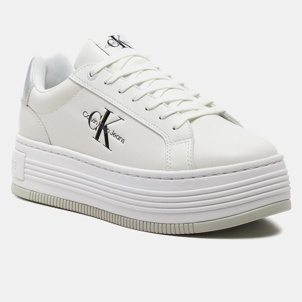 Calvin Klein Bold Platf Low Lace Lth Ml Mtl