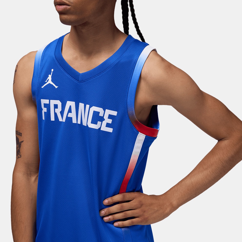 Jordan Dri-FIT France Olympics 2024 Limited Road Basketball Jersey