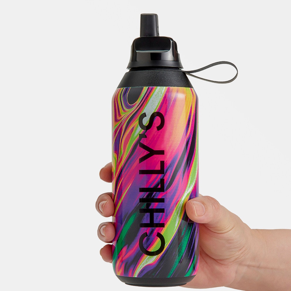 Chilly's Cosmic Nebula Flip Bottle 500ml